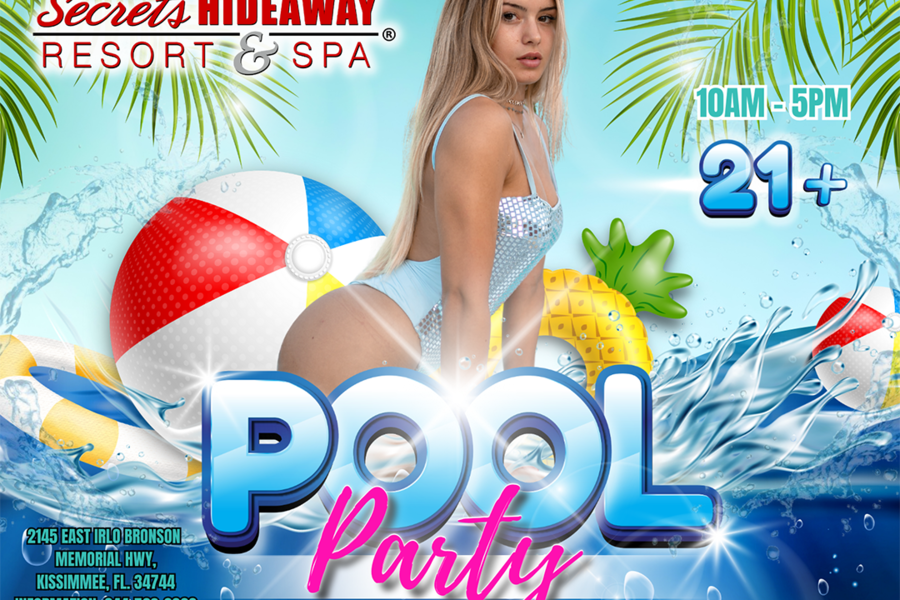 Friday Pool Party 10am-5pm