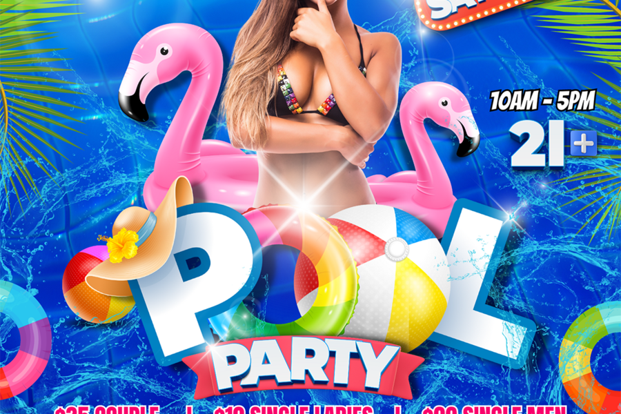 Saturday Pool Party 10am-5pm