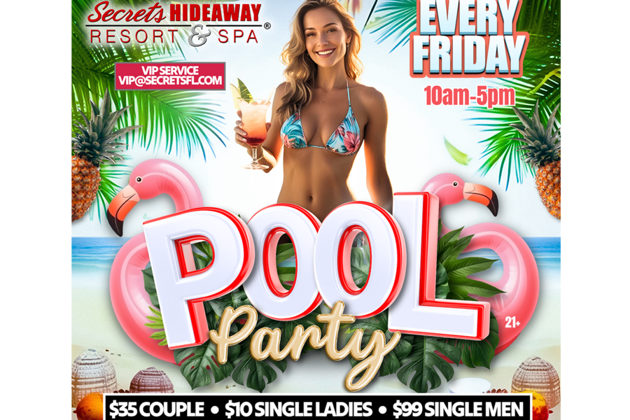 Pool Party 10am-5pm - Coastal Pineapples