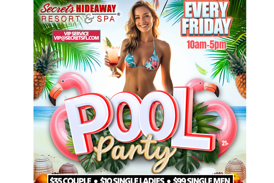 Friday Pool Party - i.Candy Hallowsweet Takeover