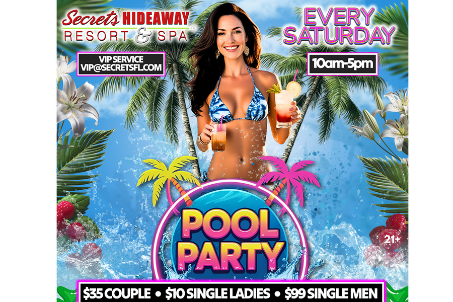 Saturday Pool Party - i.Candy Hallowsweet Takeover
