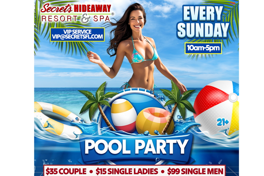 Sunday Pool Party 10am-5pm