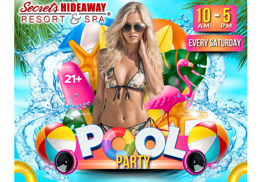 Pool Party 10am - 5pm - Lusty Lovers™ Valentine