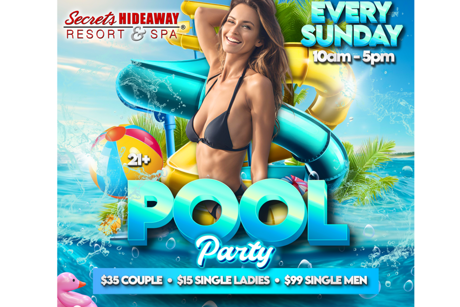 Sunday Pool Party 10am-5pm