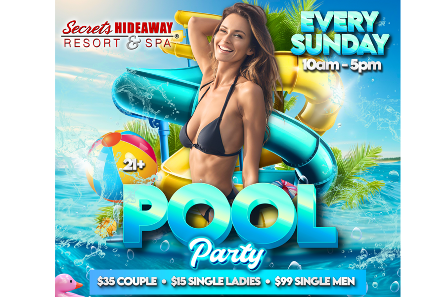Sunday Pool Party 10am-5pm