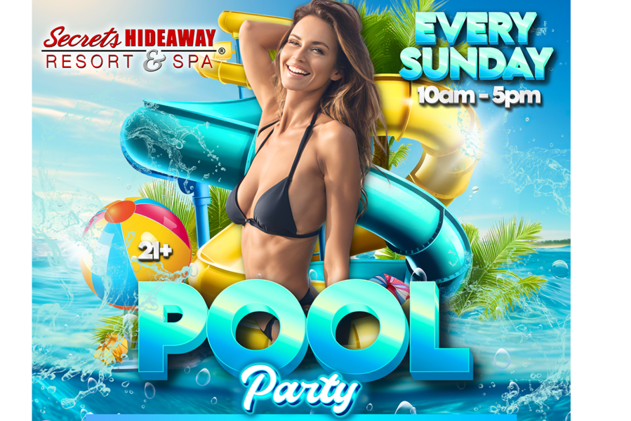 Sunday Pool Party 10am-5pm