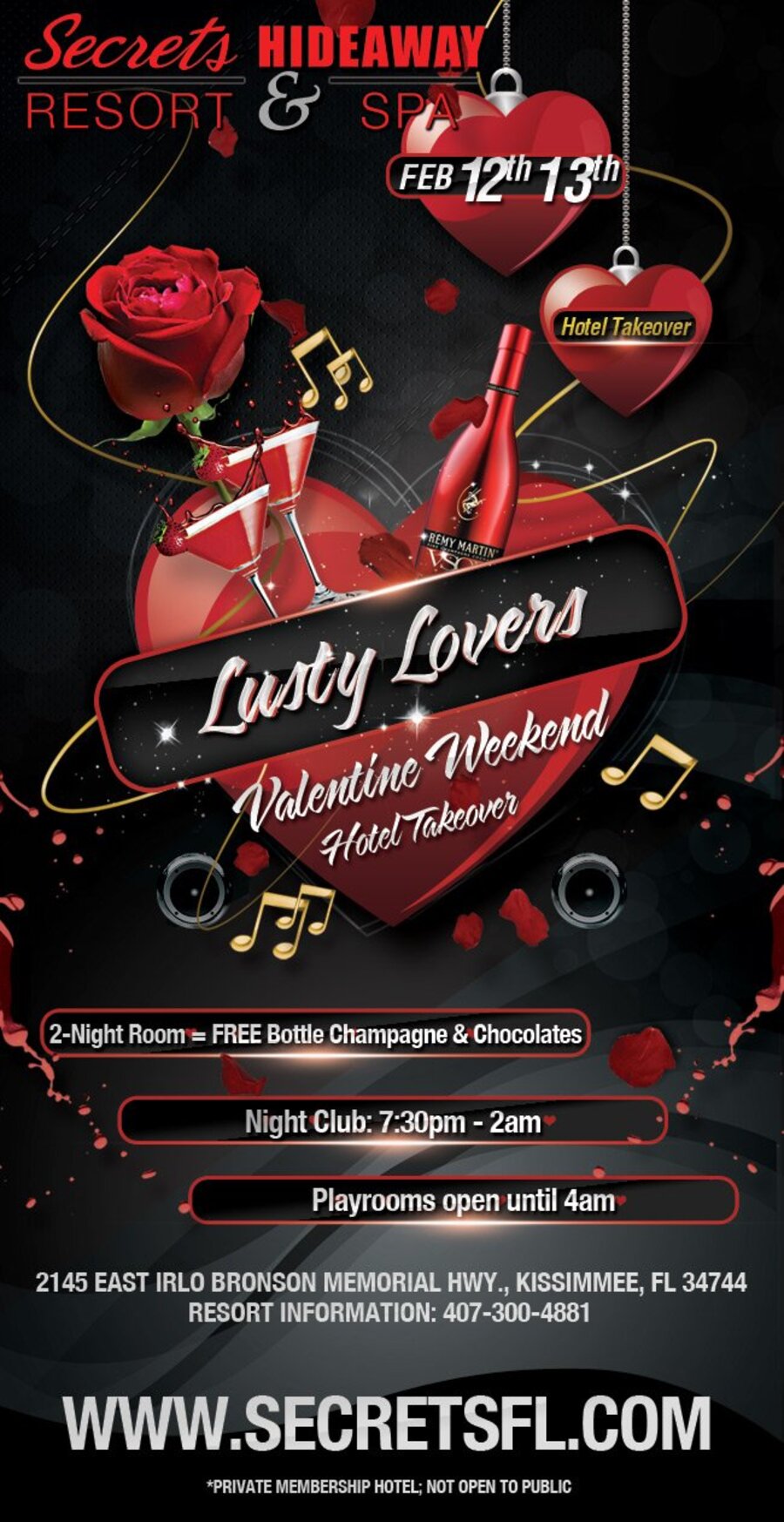 Lusty Lovers Valentine Weekend