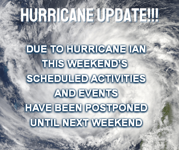 Postponed due to Hurricane Ian 