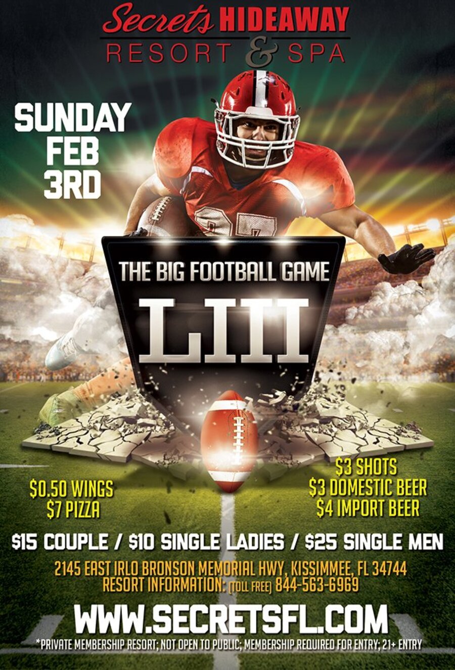 The Big Game Come As U Are