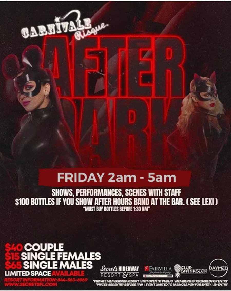 After Dark - 2am 5am with Carnivale Risque