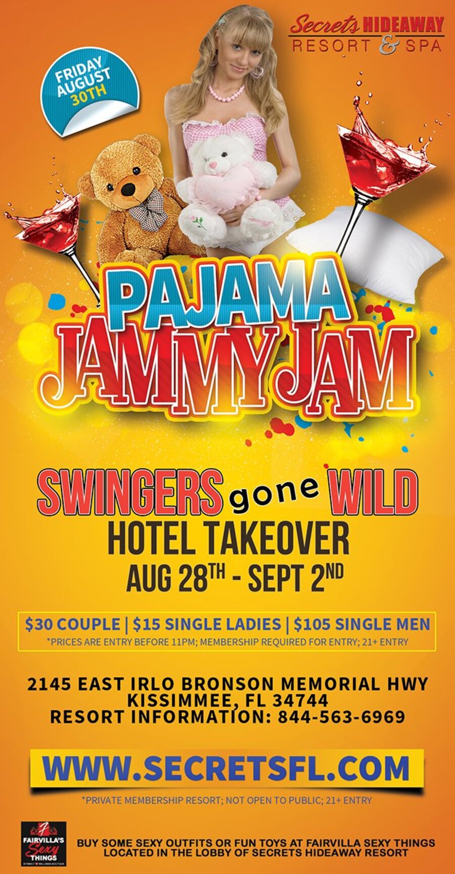 Pajama Jam - Swingers Gone Wild Takeover