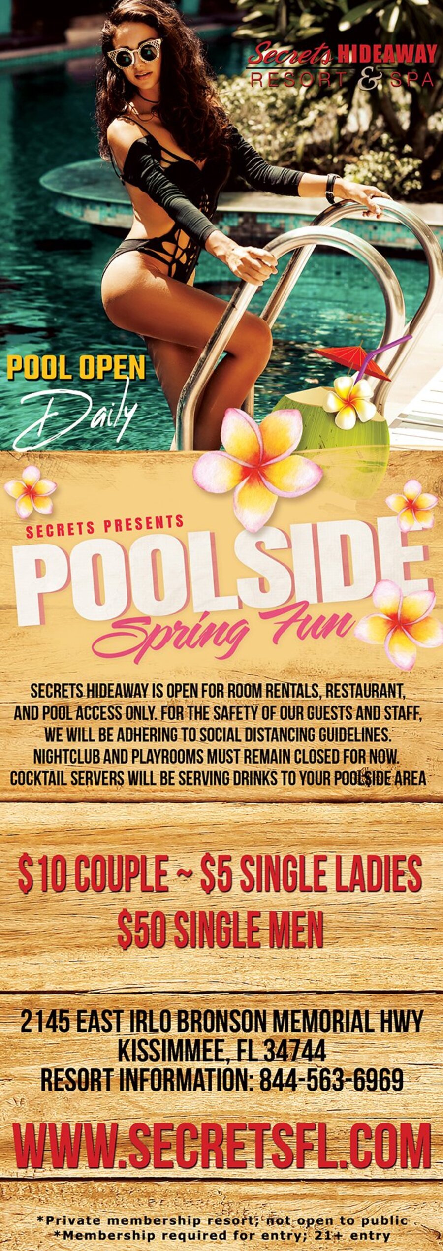 Tuesday Poolside Spring Fun