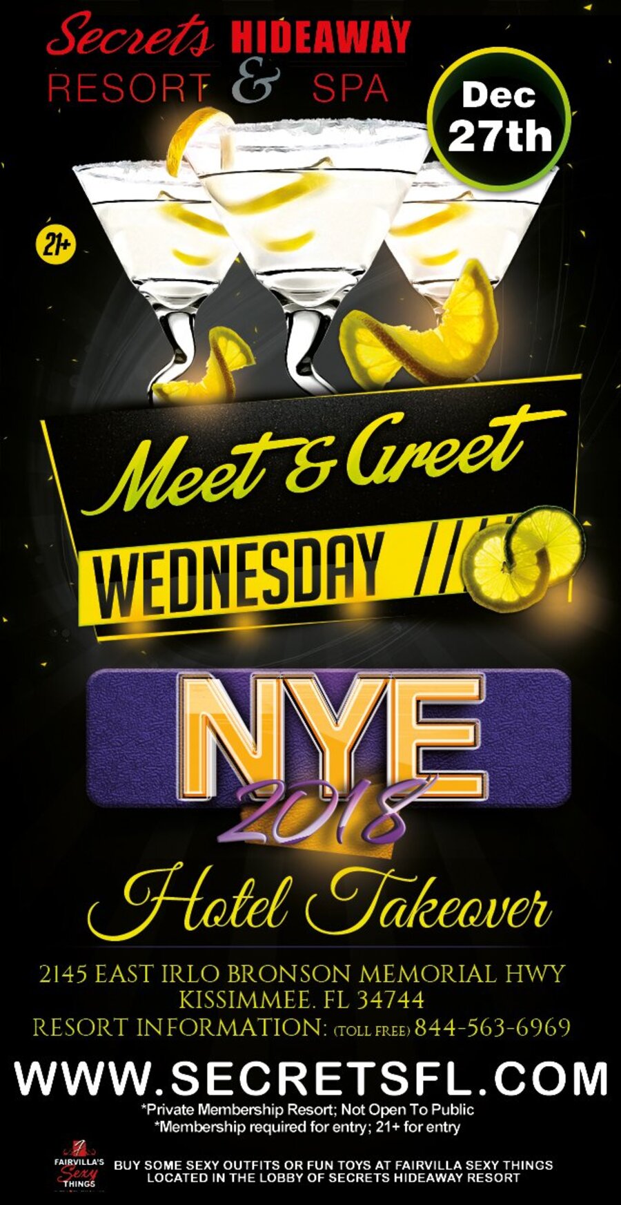 Meet & Greet - NYE TAKEOVER