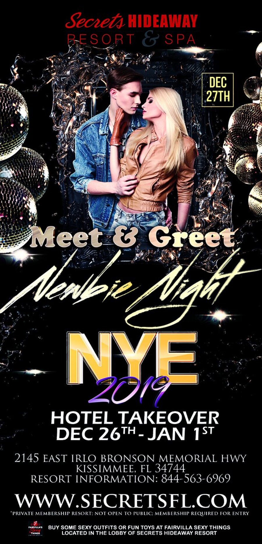 Newbie Meet & Greet - NYE Hotel Takeover