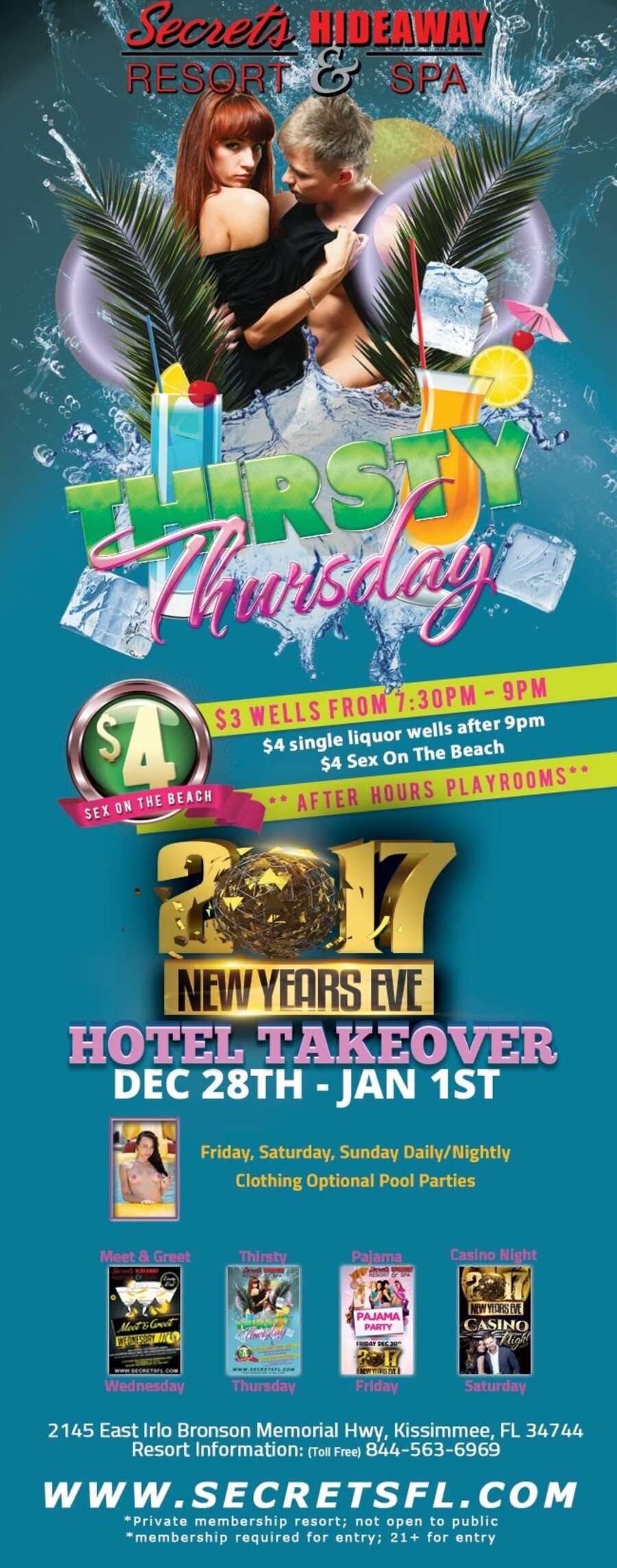 Thirsty Thursday - NYE Takeover