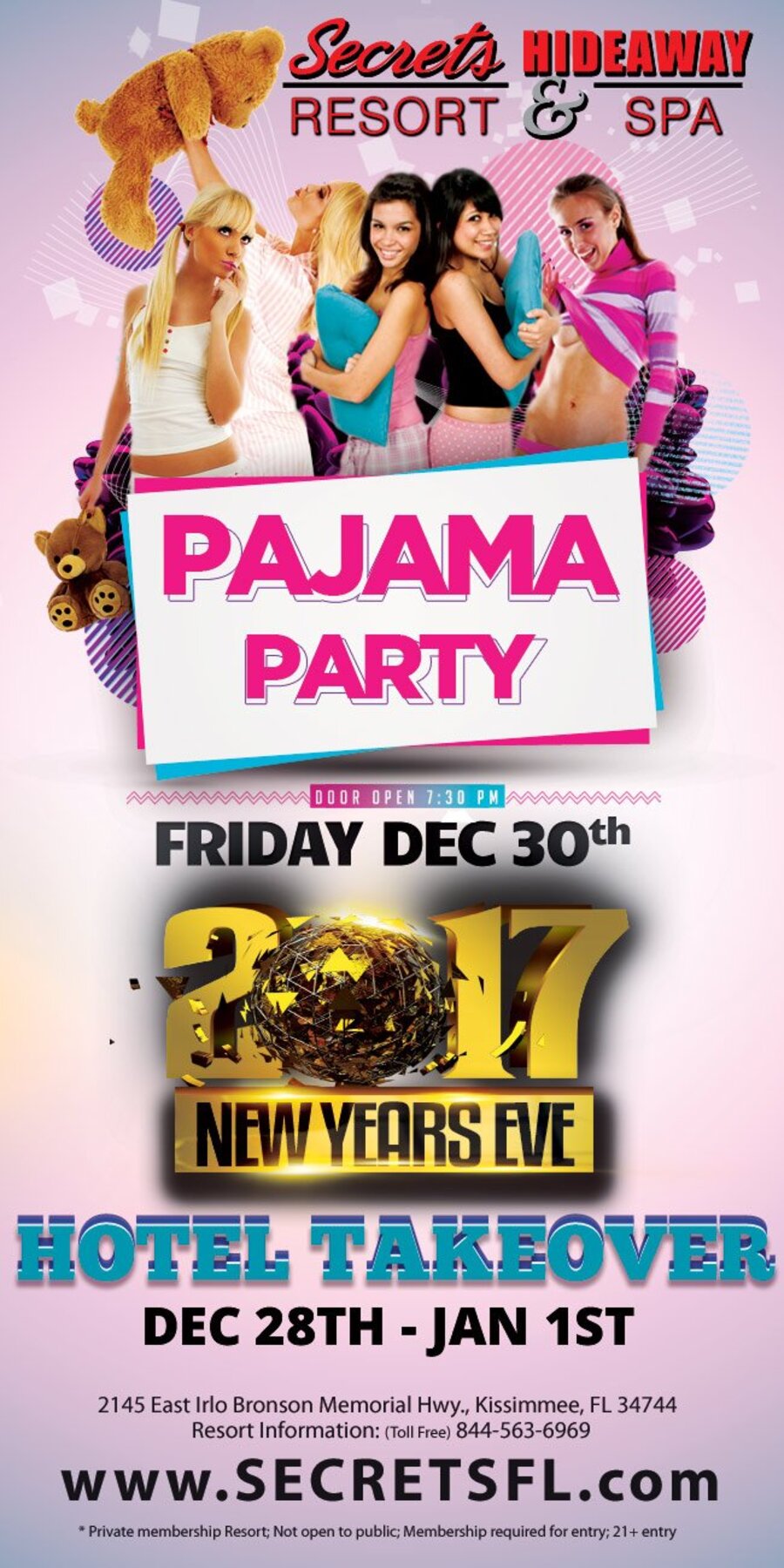 Pajama Party - NYE Takeover