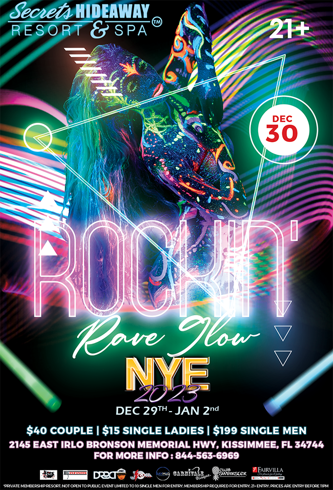 Rockin' Rave Glow - NYE Takeover
