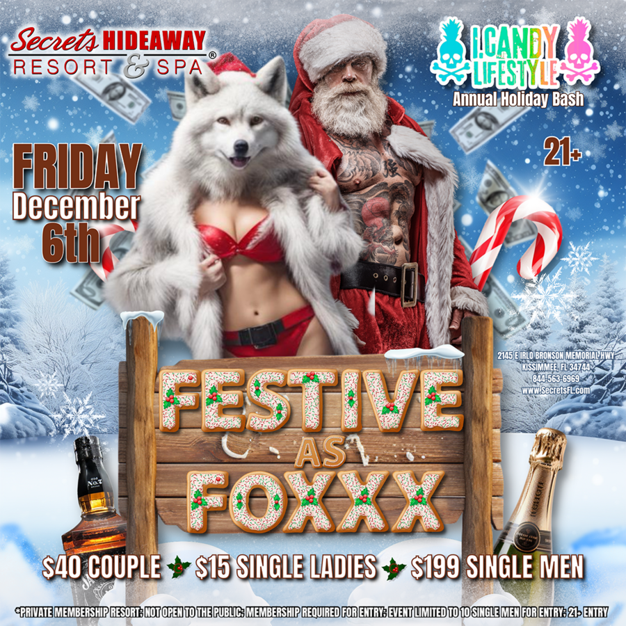 Festive as Foxxx - i.Candy Lifestyle® Holiday Bash