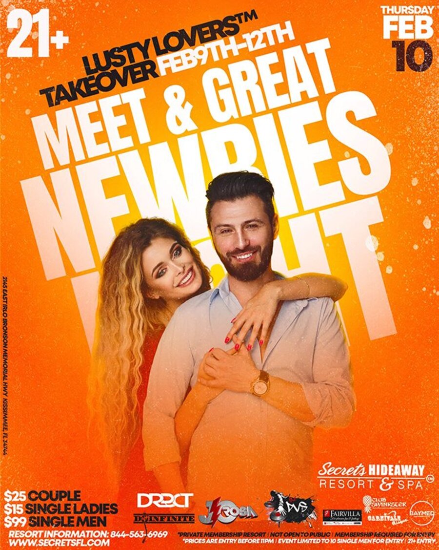 Meet & Greet Newbie Night - Lusty Lovers Takeover