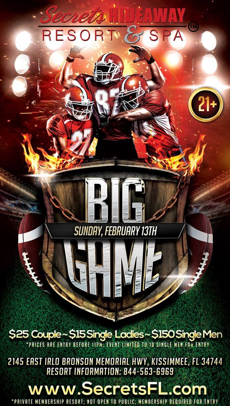 The BIG Game - Sip & Reminisce