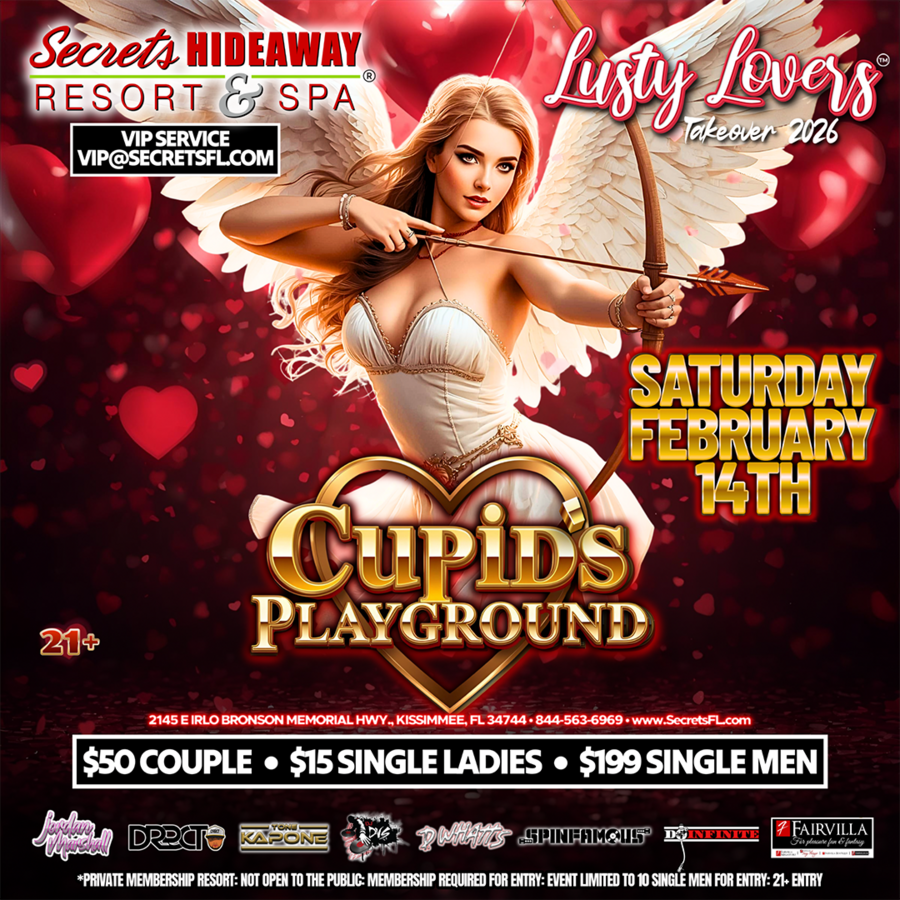 Cupid’s Playground - Lusty Lovers™ Valentine Takeover