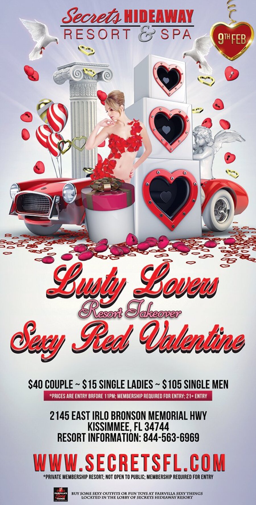 Sexy Red Valentine - Lusty Lovers Takeover