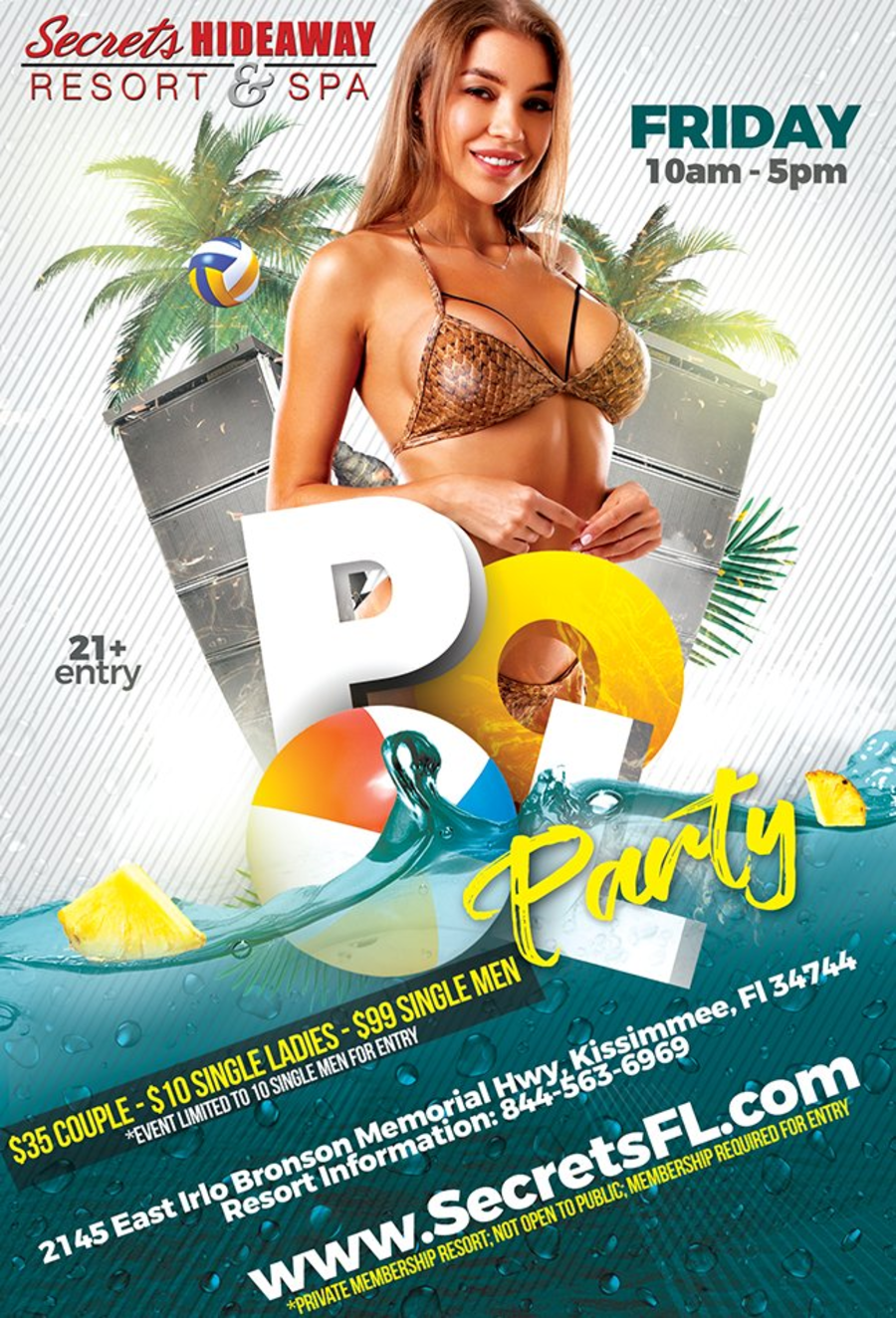Friday Pool Party 10am-5pm