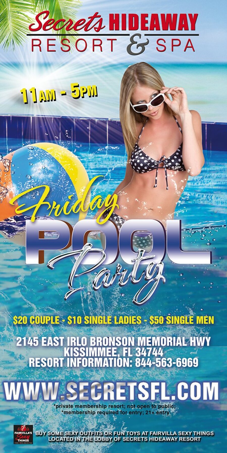 Friday Pool Party 11am-5pm