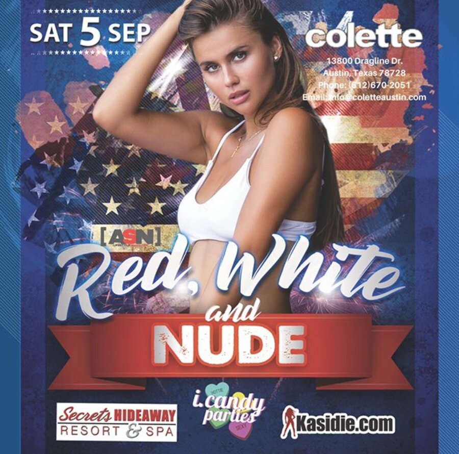 Red, White and NUDE