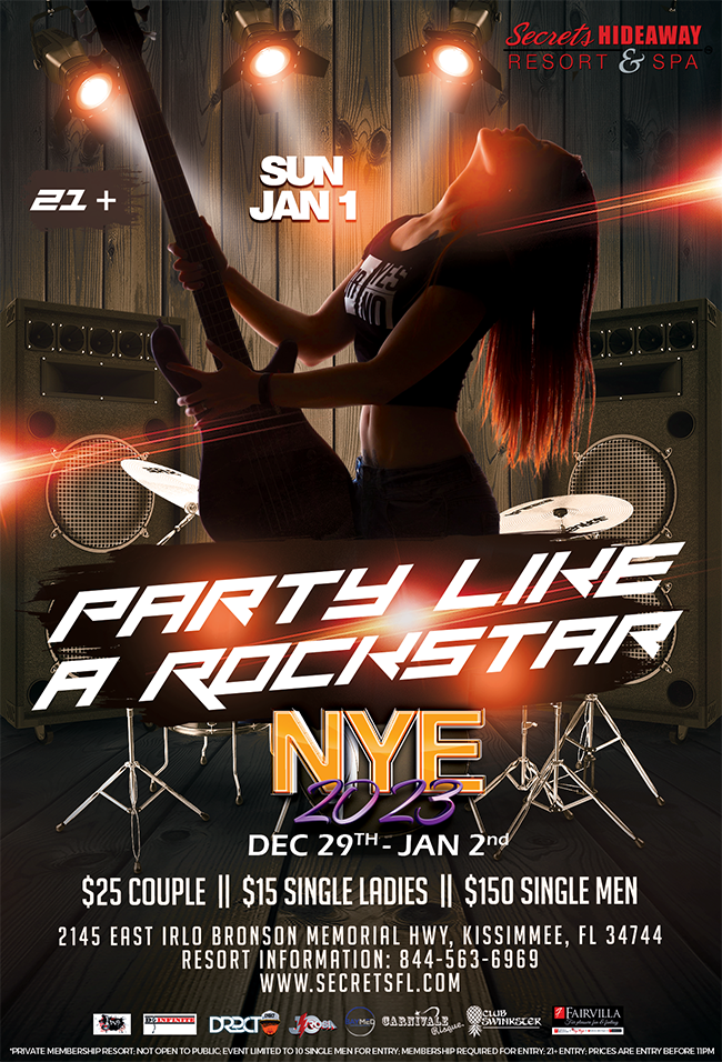 Party like a Rock Star - NYE Takeover