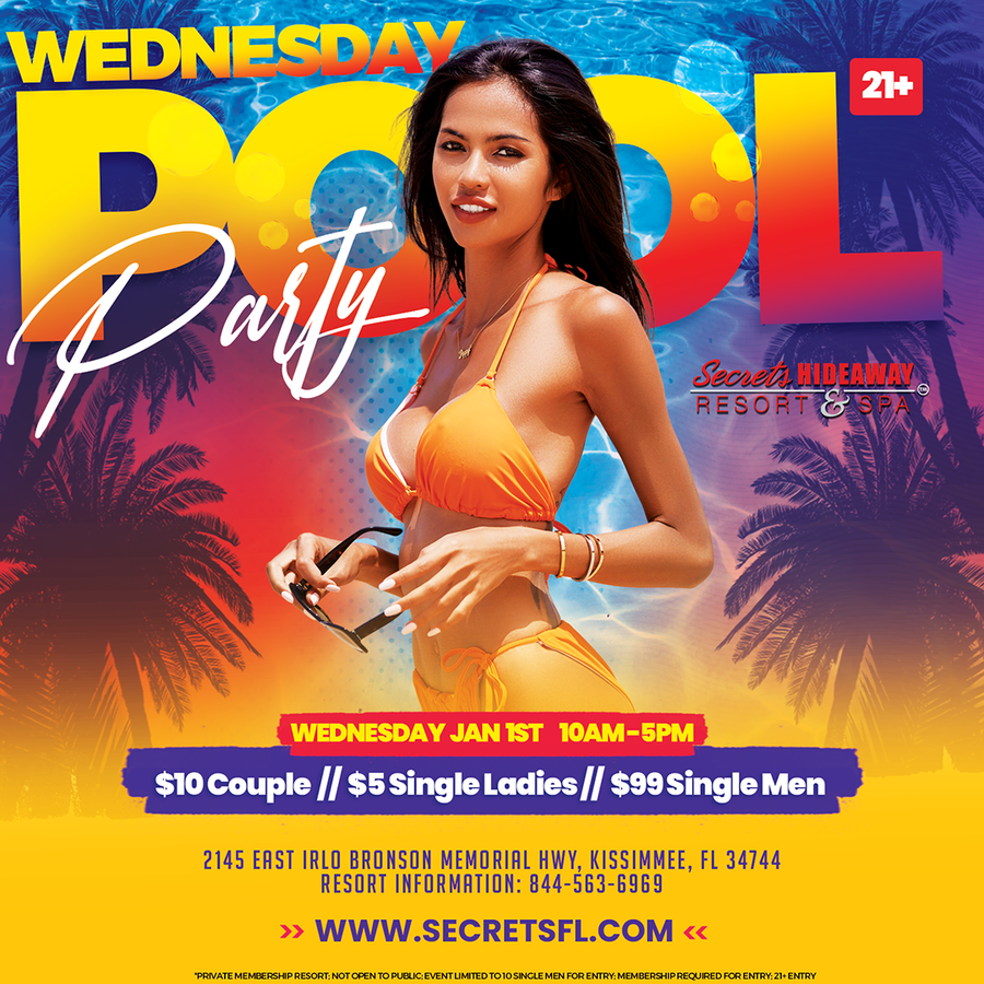 Pool Party 10am - 5pm