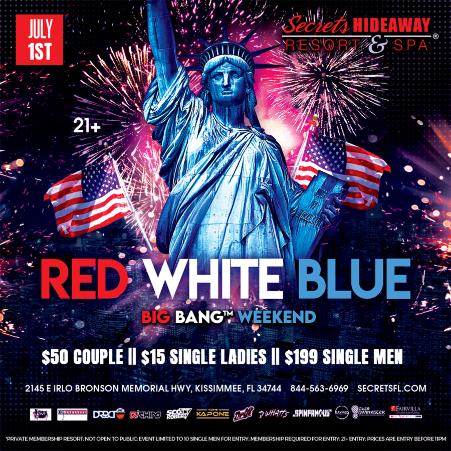Red White & Blue - Big Bang™ weekend