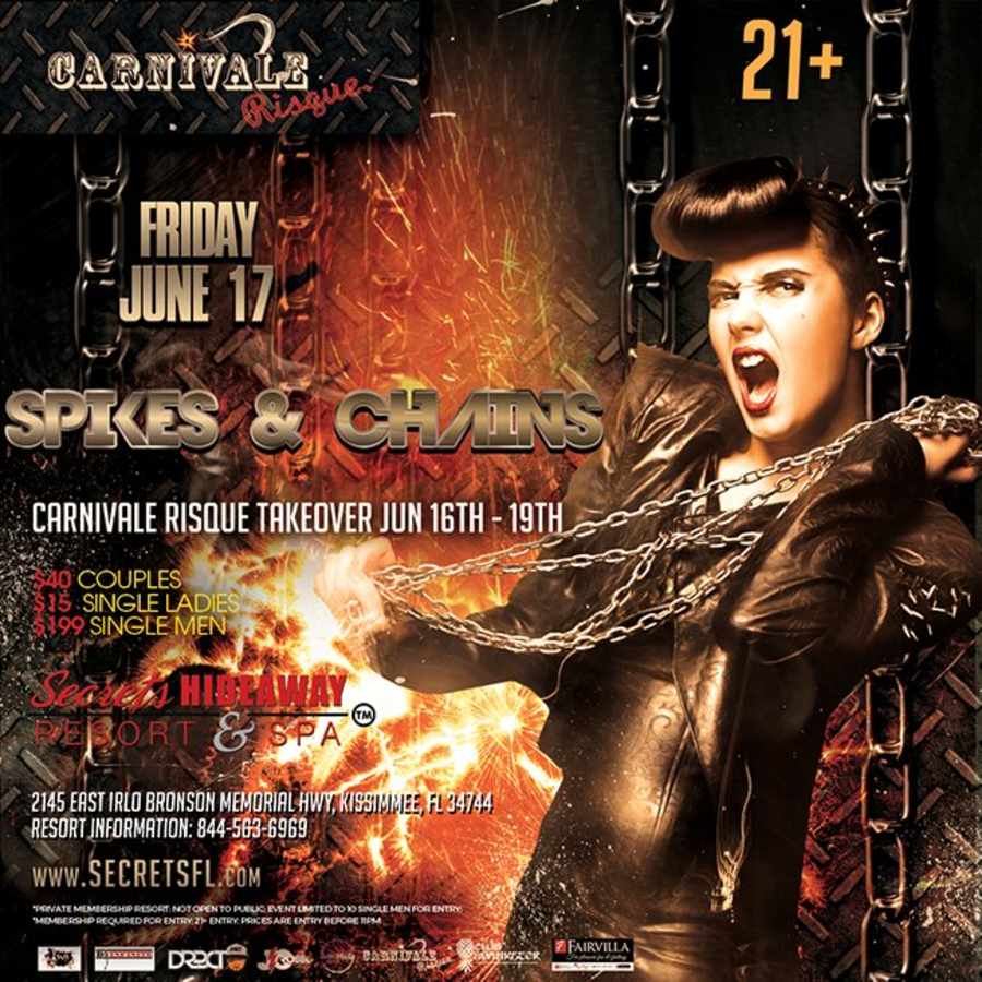 Spikes & Chains - Carnivale Risque weekend