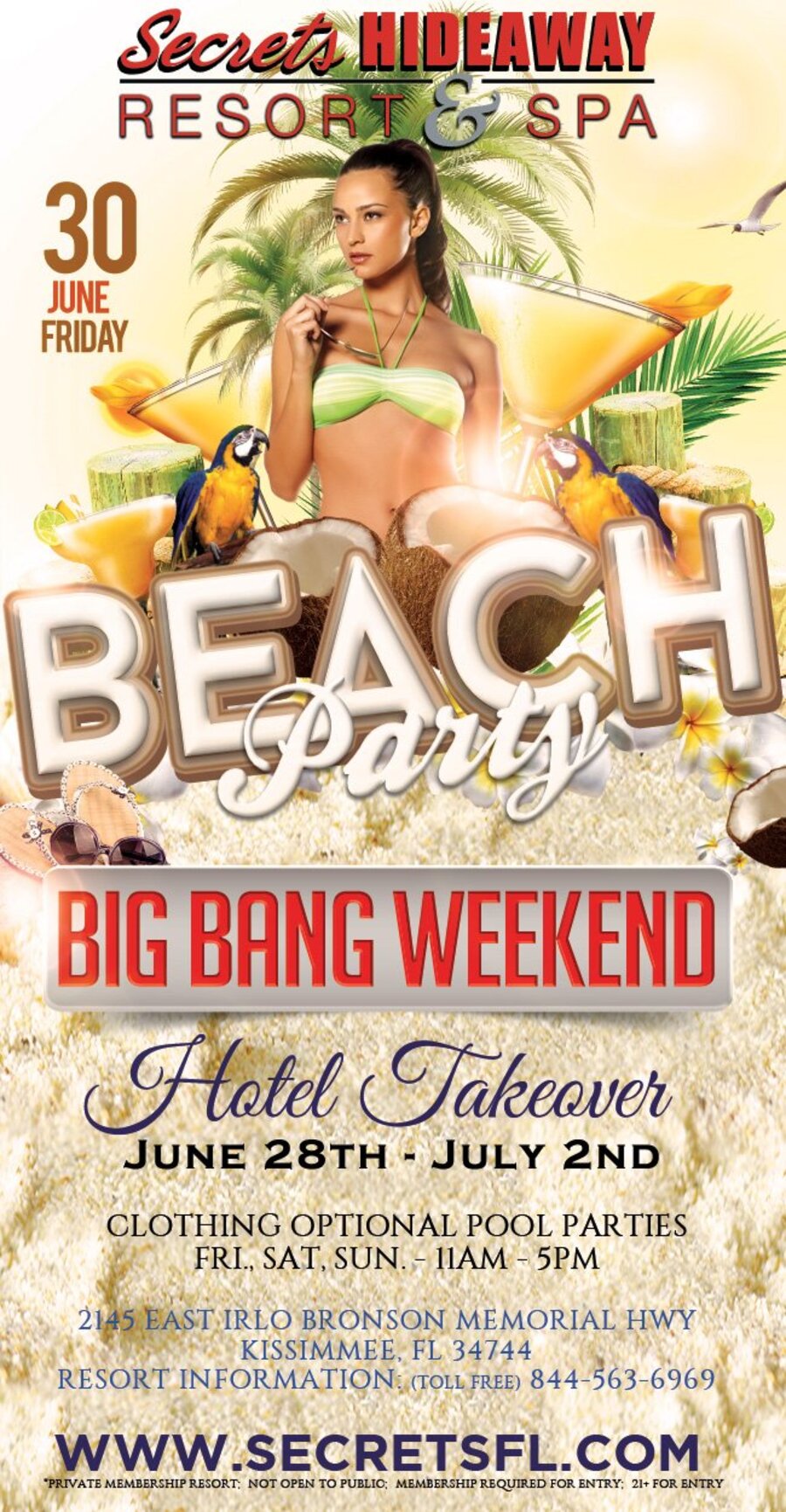 Beach Party - Big Bang Weekend Takeover