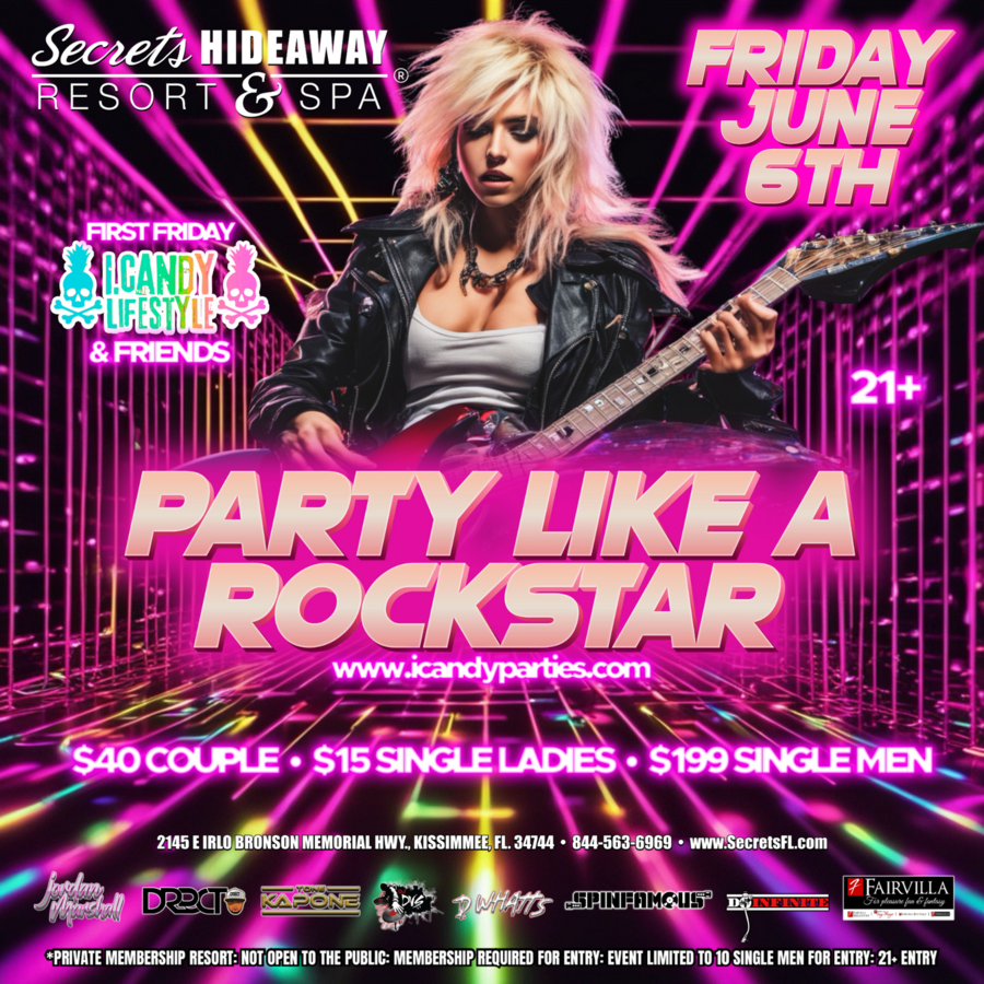 Party Like a Rockstar - i.Candy & Friends