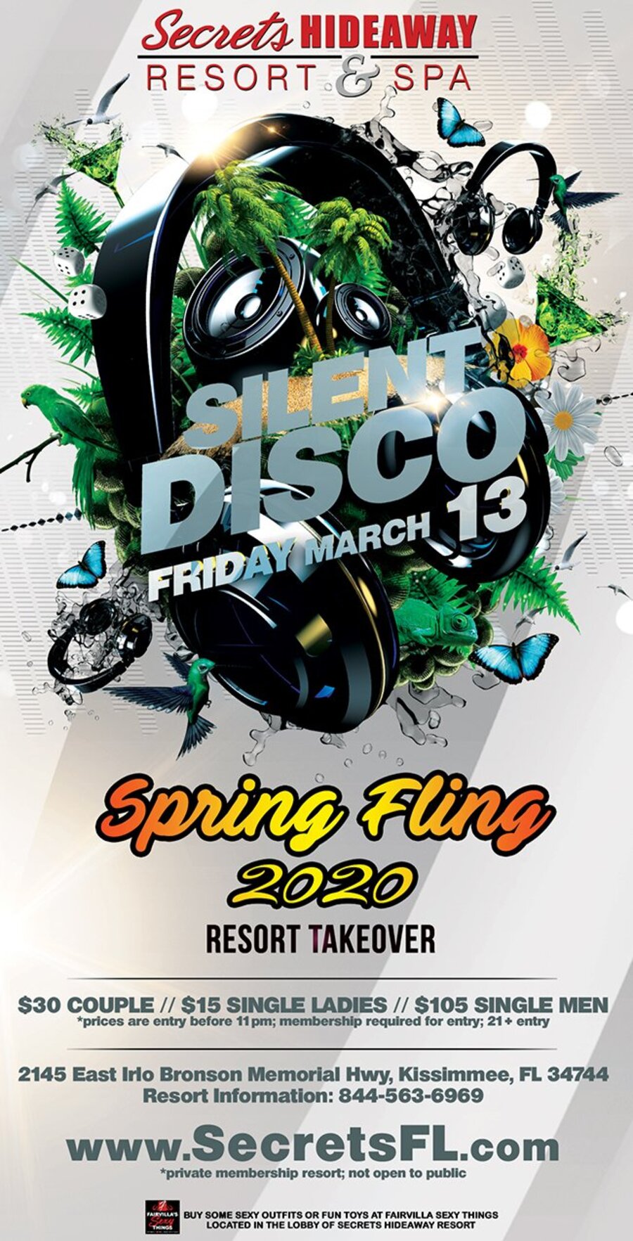 Silent Disco - Spring Fling Takeover