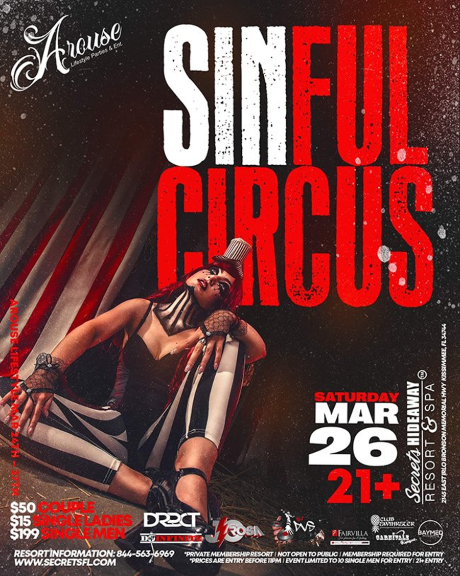 Sinful Circus - Arouse Weekend