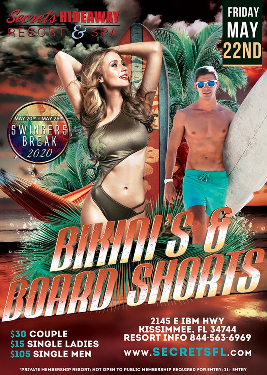 Bikini's & Board Shorts - Swingers Break 2020