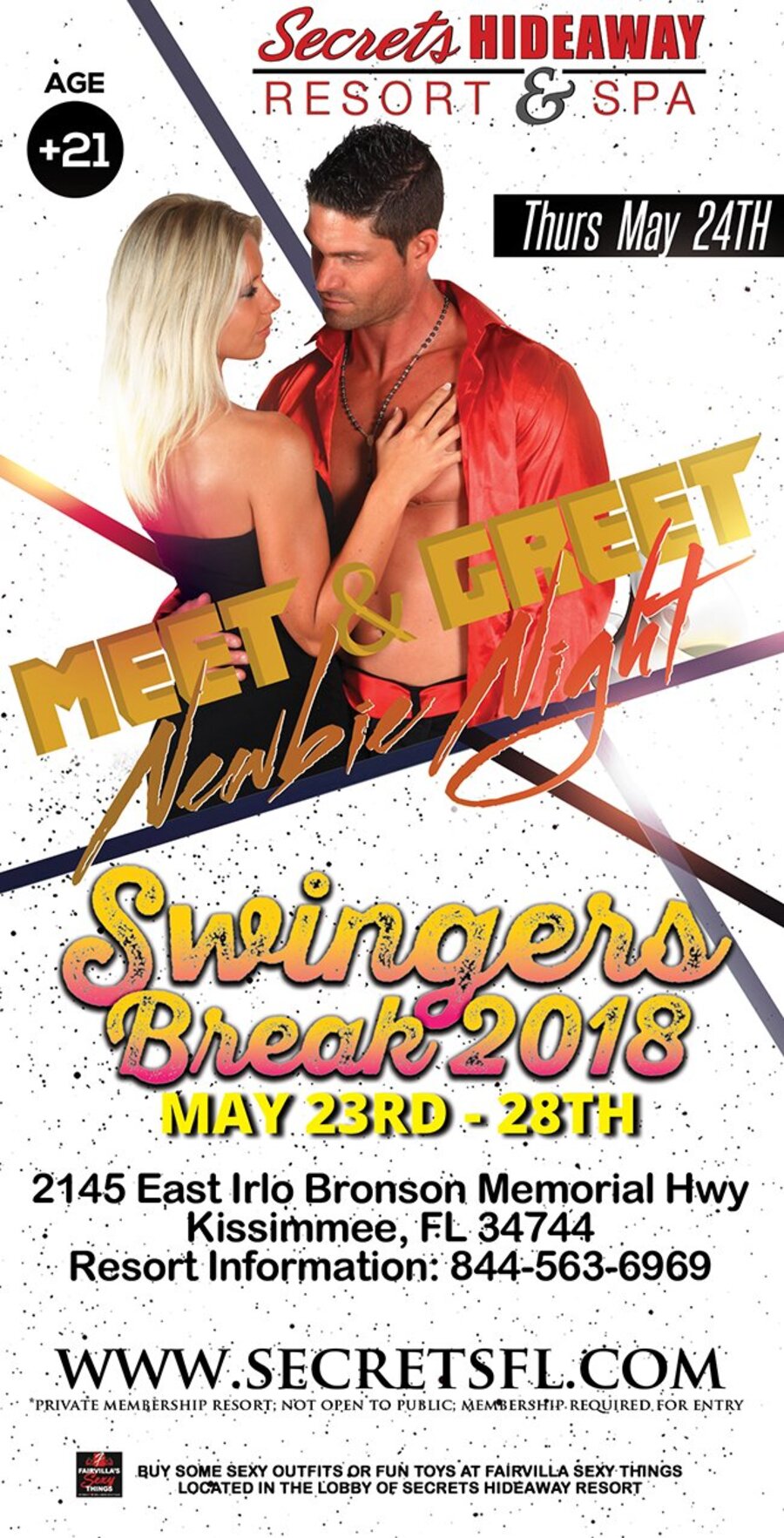 Newbie Meet & Greet Swingers Break 2018