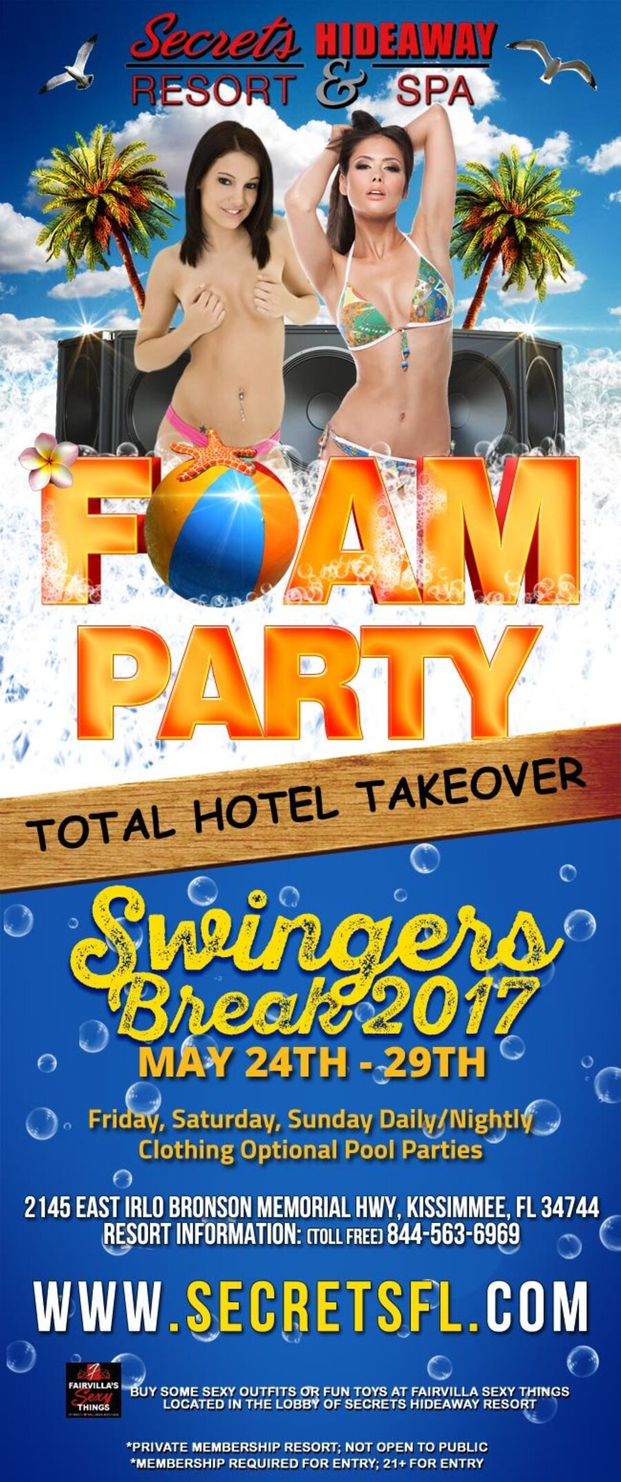 Foam Party - Swingers Break 2017