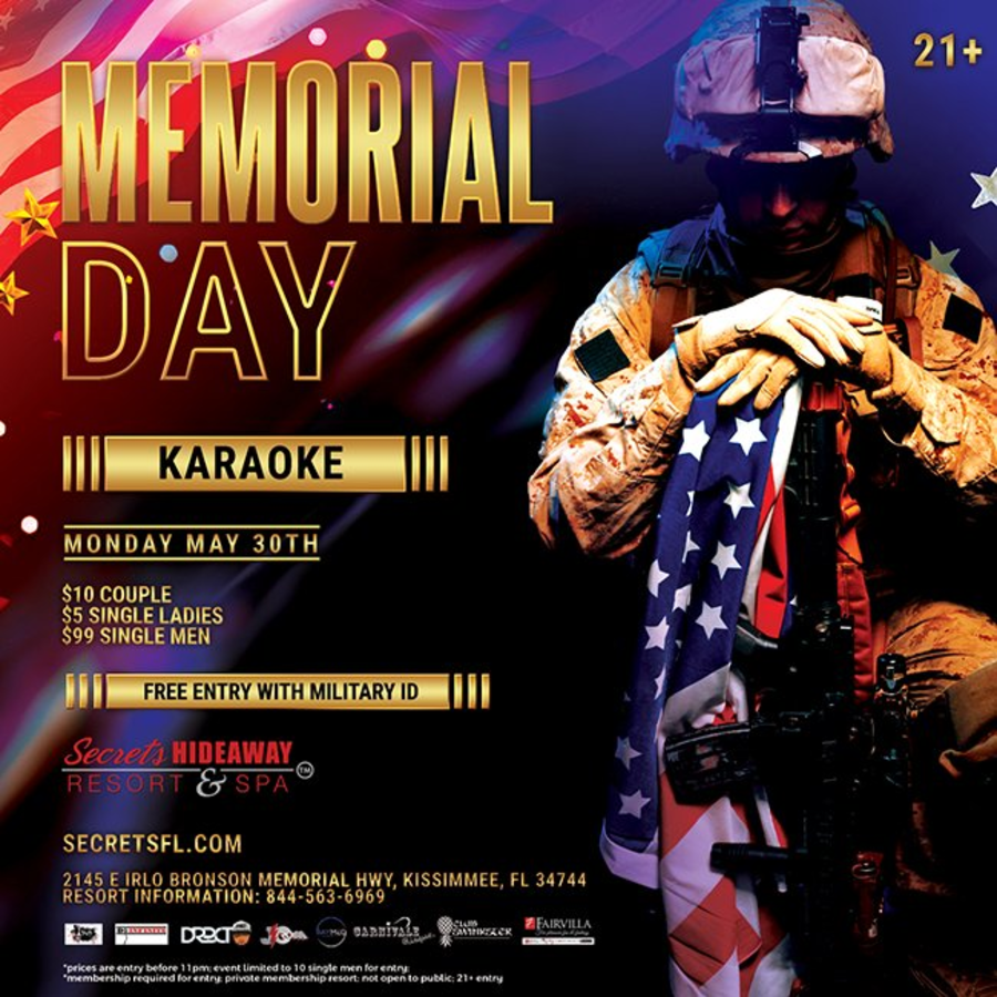 Karaoke Night - Memorial Day Swingers Break