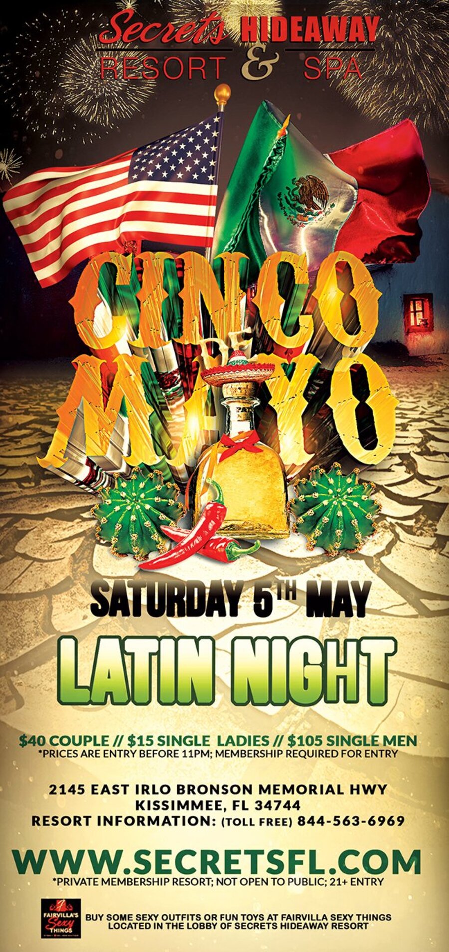 Cinco De Mayo - Latin night