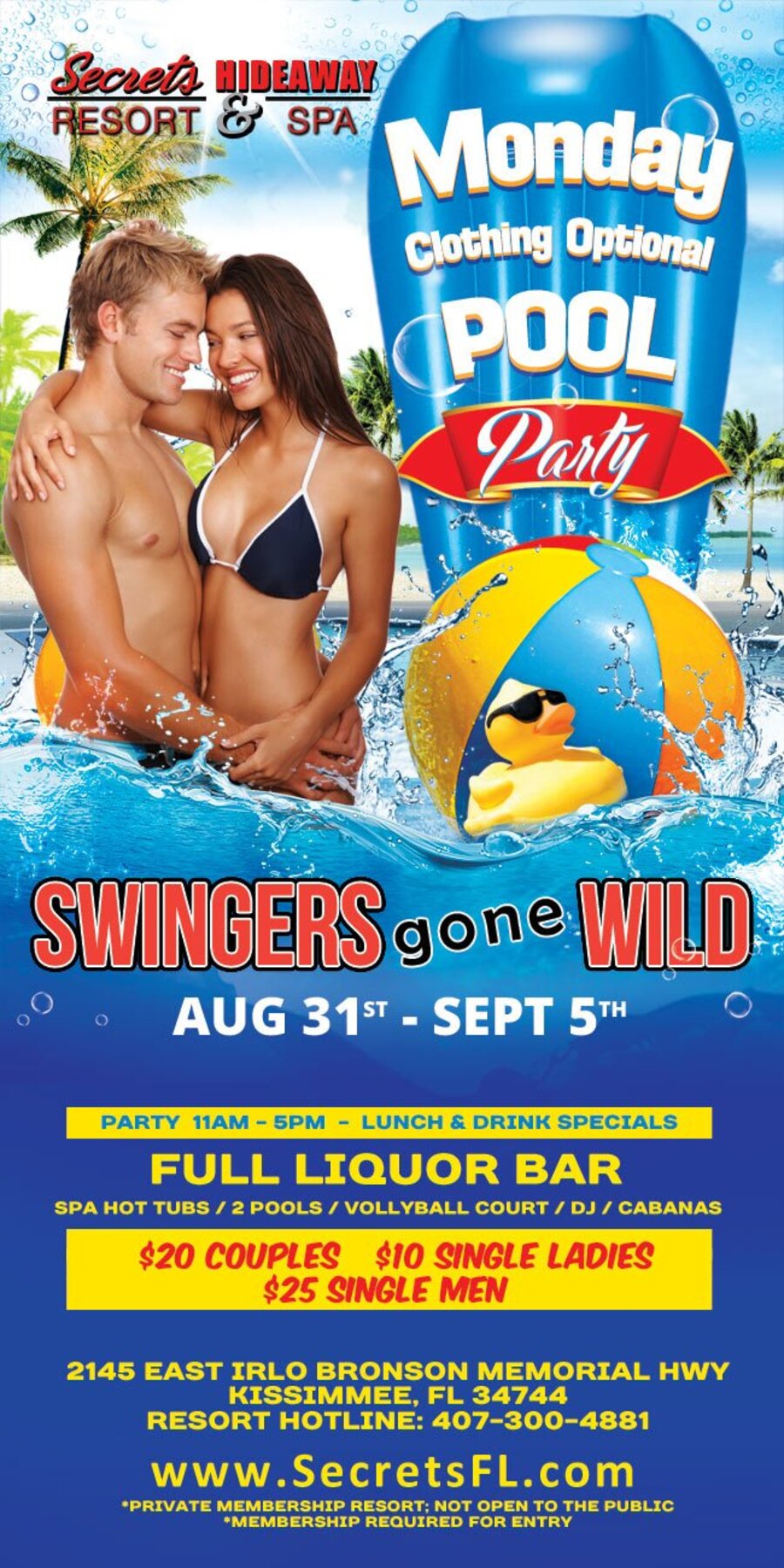 Monday Pool Party 11am - 5pm