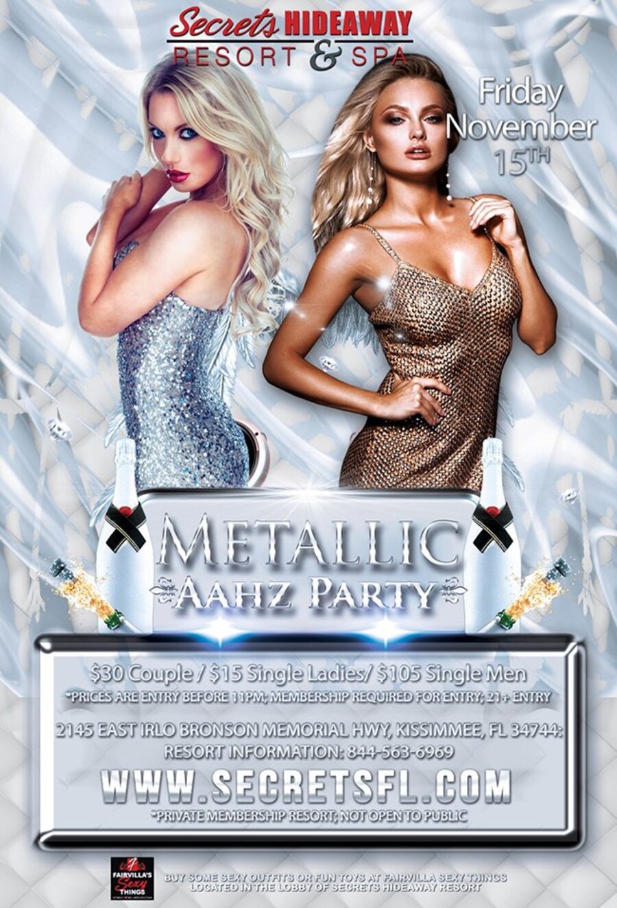 Metallic Party - Aahz Party Weekend