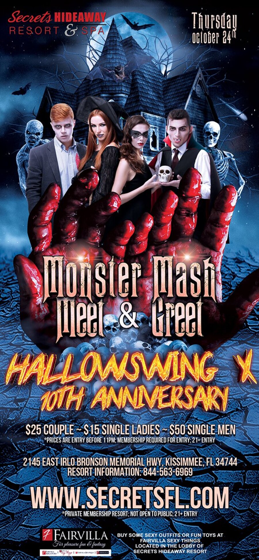 Monster Mash Meet & Greet - Hallowswing X
