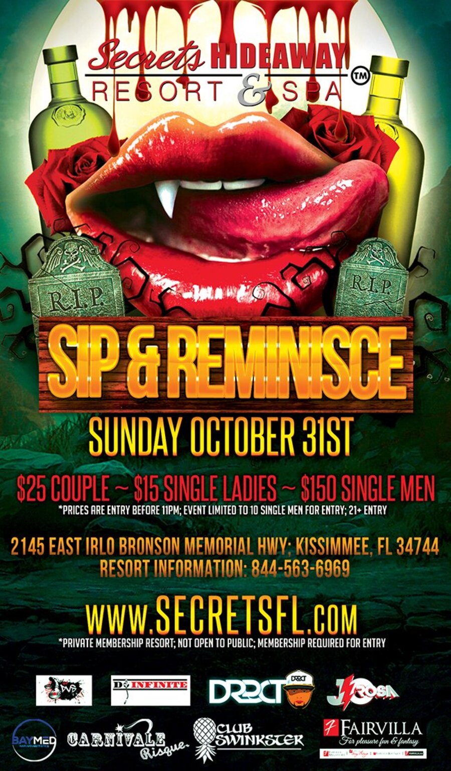 Sip & Reminisce Halloween
