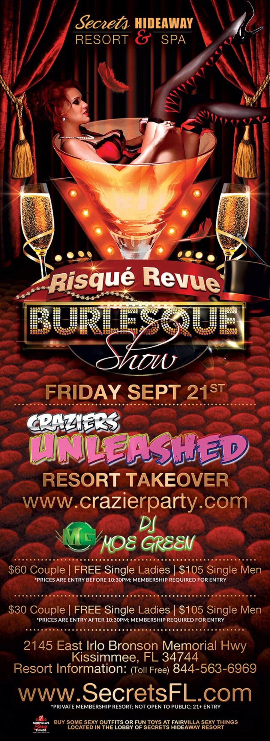Burlesque Show - Craizers Unleashed