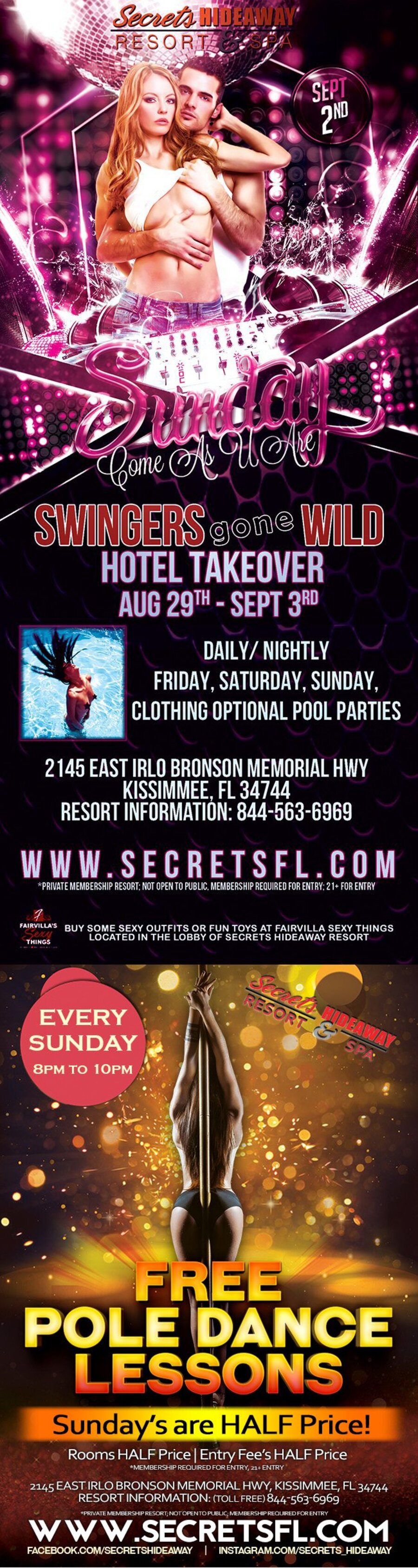 Come As U Are - Swingers Gone Wild Takeover