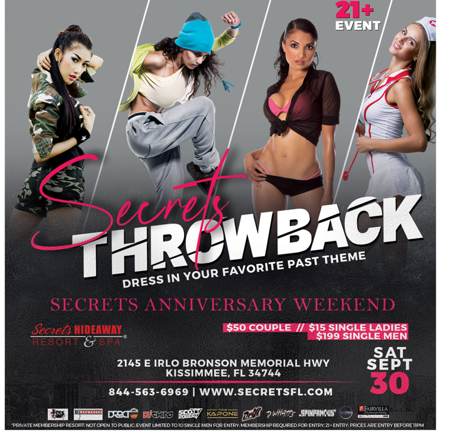 Secrets Throwback - Secrets Anniversary