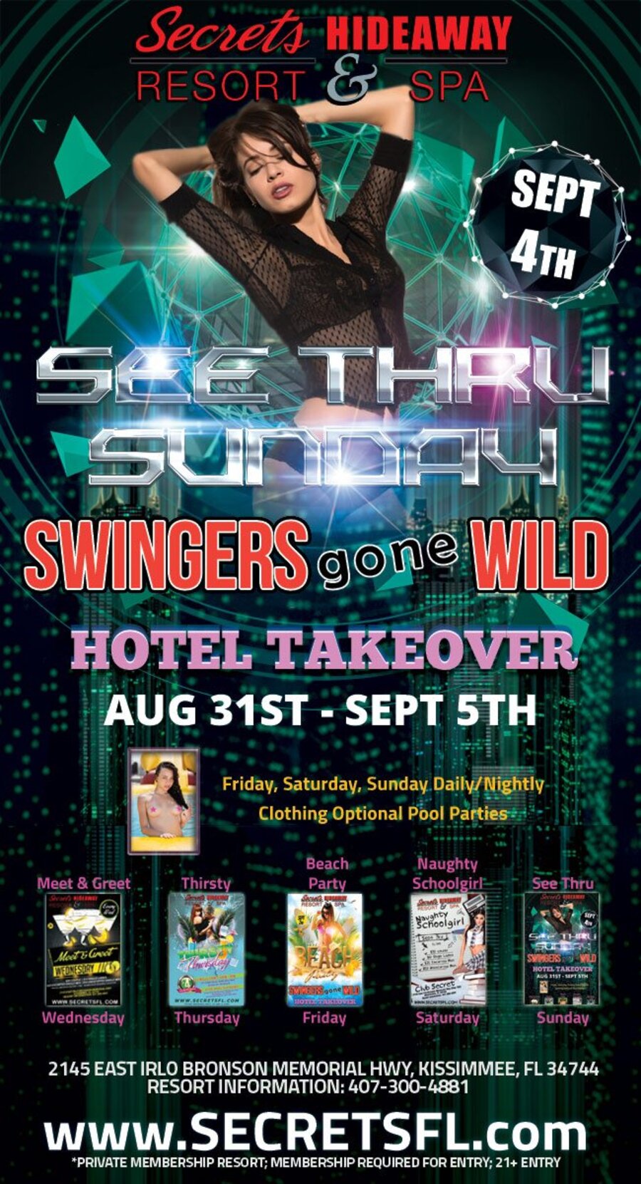 See Thru Sunday  - Swingers Gone Wild 2016